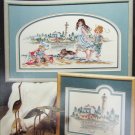 Stoney Creek Day at the Beach cross stitch pattern leaflet 21 lighthouse seashore