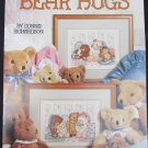 Leisure Arts 2065 Bear Hugs cross stitch leaflet cuddley bears