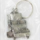 Metal truck cab keychain key chain pewter look Metal truck cab keychain key chain pewter look