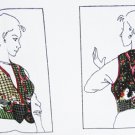 Concord Sophisticat Vest fabric panel sizes S M L XL clean