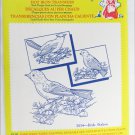 Aunt Martha hot iron transfers 3534 birds galore for embroidery sealed Aunt Martha hot iron transfers 3534 birds galore for embroidery sealed