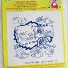 Aunt Martha hot iron transfers 3632 Fruits and Vegetables for embroidery sealed Aunt Martha hot iron transfers 3632 Fruits and Vegetables for embroidery sealed