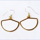 Pierced earrings white dangles pendants by Roman