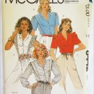 McCall 8050 misses tops blouses size 18 bust 40 UNCUT pattern