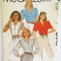 McCall 8050 misses tops blouses size 18 bust 40 UNCUT pattern