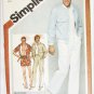 Simplicitty 9924 mans jacket pants shorts size 36 waist UNCUT pattern