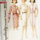 Simplicity 4988 misses dress size 16 1/2 bust 37 vintage pattern