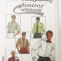 Simplicity 7015 man shirt size 42 with 16 neck UNCUT pattern no directions