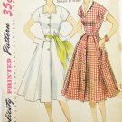 Simplicity 3878 misses dress vintage 1952 size 14 1/2 bust 33 UNCUT pattern Simplicity 3878 misses dress vintage 1952 size 14 1/2 bust 33 UNCUT pattern