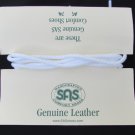 Genuine SAS white shoelaces new on card shoe laces Genuine SAS white shoelaces new on card shoe laces