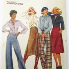 Butterick 5088 misses wrap skirt pants blouse scarf size 14 UNCT pattern