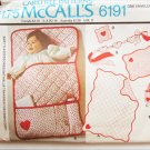 McCall 6191 baby bunting quilt pillow sham crib toy bag pattern McCall 6191 baby bunting quilt pillow sham crib toy bag pattern