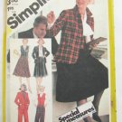 Simplicity 5245 misses pants skirt vest jacket size 20 1/2 UNCUT from 1981 Simplicity 5245 misses pants skirt vest jacket size 20 1/2 UNCUT from 1981