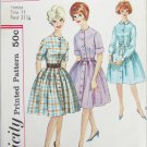 Simplicity 4519 misses full skirt fitted top dress circa 1960s size 11 bust 31 1/2