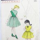 Butterick 6211 girls dress size 8 breast 26 vintage 1950s pattern UNCUT