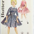 Butterick 9911 girls party dress size 12 breast 30 circa 1960 UNCUT pattern