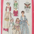 Butterick 4260 colonial lady dress apron pattern size 12 bust 34 vintage pattern Dolly Madison Butterick 4260 colonial lady dress apron pattern size 12 bust 34 vintage pattern Dolly Madison