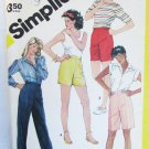 Simplicity 6253 misses shorts pants stretch knits only sizes 20 1/2 to 24 1/2 UNCUT Simplicity 6253 misses shorts pants stretch knits only sizes 20 1/2 to 24 1/2 UNCUT