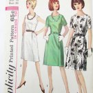Simplicity 5864 misses dress size 16 B 36 vintage 1965 pattern