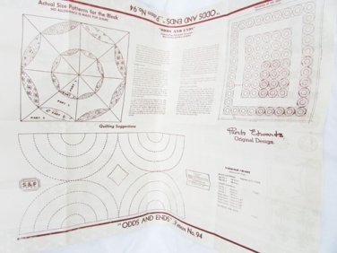Odds and Ends quilt pattern Sterns Foster Mountan Mist design