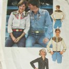 Simplicity 7917 man western style shirt size 42 44 pattern vintage 1977 pattern Simplicity 7917 man western style shirt size 42 44 pattern vintage 1977 pattern