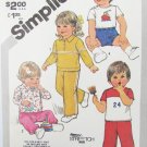 Simplicity 5398 toddler pullover top pants short UNCUT size 1/2 1 2 pattern Knits Simplicity 5398 toddler pullover top pants short UNCUT size 1/2 1 2 pattern Knits