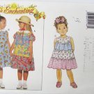 Butterick 3916 girls dress multiple tears sizes 2 3 4 pattern