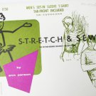 Ann Person Stretch & Sew 1750 men T shirt tab front sizes 34 36 38 40 42 44 46 48