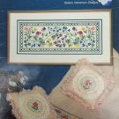 Flower Garden cross stitch pattern booklet Helene Halverson