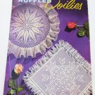 Ruffled Doilies Coats & Clark book 306 vintage 1954 crochet patterns