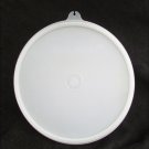 Tupperware W replacement lid #2517 frosted 9 1/2" Tupperware W replacement lid #2517 frosted 9 1/2"