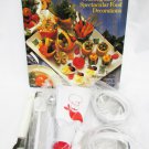 Glorious Garnishes book & kit 9 utensils peeler curler baller cake decorator more Glorious Garnishes book & kit 9 utensils peeler curler baller cake decorator more