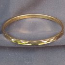 Monet gold tone cuff bracelet jewelry cut design