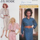 Butterick 6568 misses dress front buttons sizes 8 10 12 UNCUT pattern