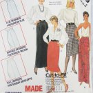 McCall 2759 misses skirt straight or soft pleats sizes 10 12 14 UNCUT pattern