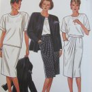 Simplicity 6325 misses top jacket skirt sizes 6 8 10 12 14 16 pattern