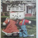 Butterick 5666 cat and mouse stuffed toys pattern UNCUT