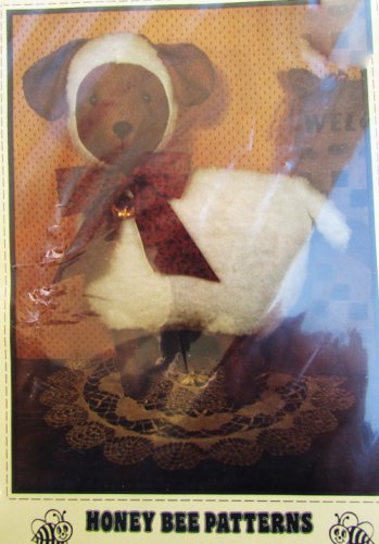 Sheep doorstop pattern Honey Bee #D8 unused
