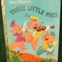 Three Little PIgs Walt Disney 1948 edition original ending Golden Book