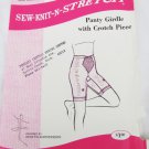 Sew Knit N Stretch panty girdle pattern 2006 sizes S M L EX