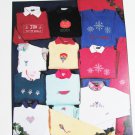 A Shirt for All Seasons cross stitch designs for sweaters & nightshirts pumpkin flowers A Shirt for All Seasons cross stitch designs for sweaters & nightshirts pumpkin flowers