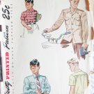 Simplicity 2049 boys shirt sewing pattern vintage size 8 vintage 1947 Simplicity 2049 boys shirt sewing pattern vintage size 8 vintage 1947