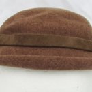Ladies vintage hat Henry Pollack Glenover light brown suede band Ladies vintage hat Henry Pollack Glenover light brown suede band
