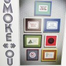 Stoney Creek Smoke Out Cross 7 stitch signs No Smoking