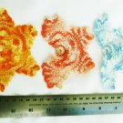 3 hand crocheted butterfly appliques for hankies pineapple design blue pink yellow 3 hand crocheted butterfly appliques for hankies pineapple design blue pink yellow