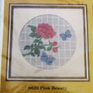 Creative Circle needlepoint kit Pink Rose sealed new 0620