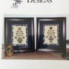 Colonial Urns 2 cross stitch designs by Heron House