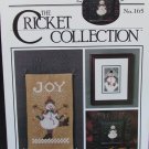 Cricket collection 165 Snow with 3 snowman designs cross stitch embroidery