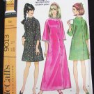 McCall 9013 misses robe size 14 pattern long & short side buttons retro look