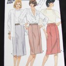 Butterick 3594 misses straight skirt pattern sizes 14 16 18 from 1985